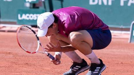 Dominic Thiem gab eine 2:0-Satzführung aus den Händen