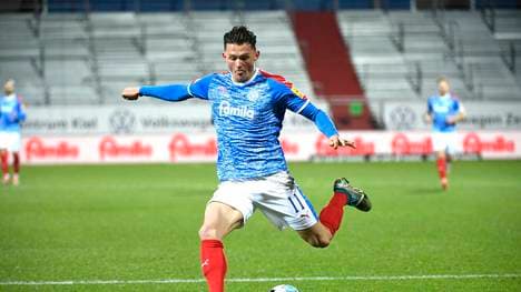 Fabian Reese gastiert mit Holstein Kiel in Fürth