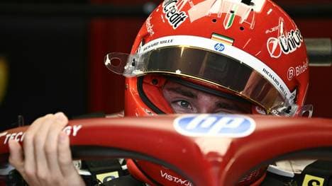 Charles Leclerc wirkt bereit für den Kampf um die Pole