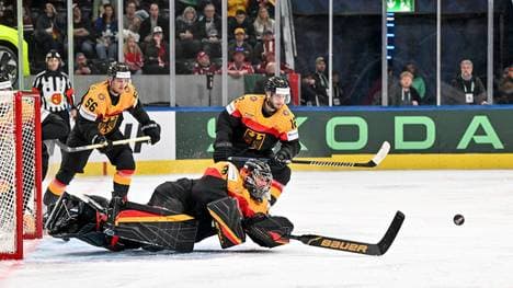 Das deutsche Team verlor auch das zweite Spiel bei der Eishockey-WM