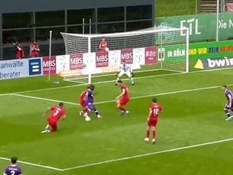 Mit einem hart umkämpften 2:0-Erfolg bei Viktoria Köln hat der VfL Osnabrück die Konkurrenz im Aufstiegsrennen unter Druck gesetzt.