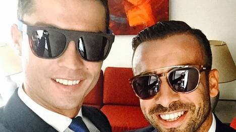 Cristiano Ronaldo und Jorge Mendes