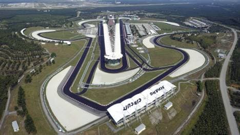 Die Strecke in Malaysia