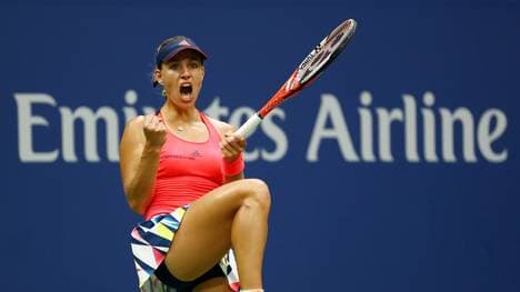 Angelique Kerber bekommt es mit der deutschen Fußball-Nationallmannschaft zu tun 