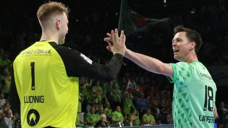 Sieg gegen Flensburg: Füchse wahren Meisterchance