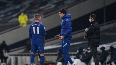 Grundsätzlich ist Thomas Tuchel mit Timo Werner sehr zufrieden