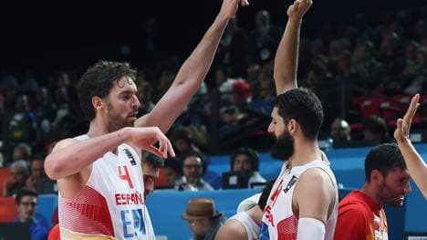 Pau Gasol (l.) erzielte gegen Polen 30 Zähler 