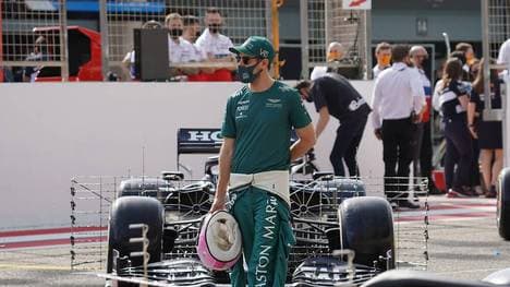 Für Sebastian Vettel lief der Test-Tag in Bahrain nicht nach Wunsch