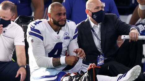 Dak Prescott hat sich eine schwere Knöchelverletzung zugezogen