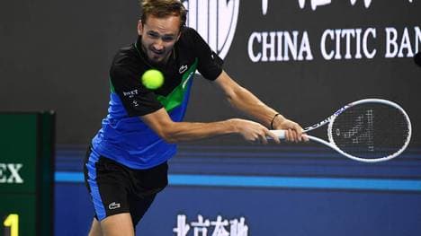 Russlands Daniil Medvedev verlor das ATP-Finale von Peking