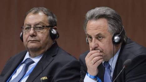 Rafael Salguero (l.) wurde von der FIFA für sieben Jahre gesperrt