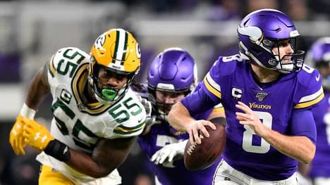 Kirk Cousins (r.) wartet weiter auf seinen ersten Sieg in einem Monday Night Game