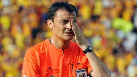 Manuel Mejuto Gonzalez fliegt vom Platz