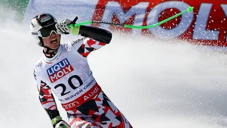 Hannes Reichelt gewann vor Dustin Cook aus Kanada