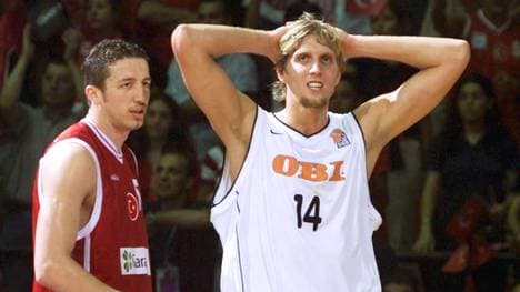 Hidayet Türkoglu entriss Dirk Nowitzki und Co. im EM-Halbfinale 2001 den Sieg