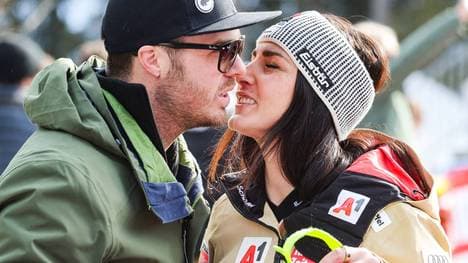 Christian Walder (l.) beendet seine Ski-Karriere