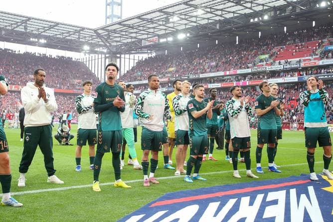 Nach "Scheißtag" in Köln: Werder schaltet in den Derbymodus