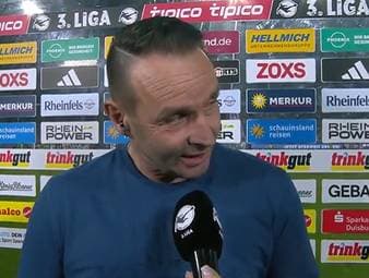 Duisburg-Coach Dietmar Hirsch spricht nach dem Sieg gegen den 1. FC Saarbrücken emotional über den Tod seines ehemaligen Mitspielers Georg Koch, der Anfang März nach schwerer Krankheit verstarb. 