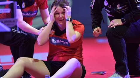 Nina Mittelham führte die deutschen Tischtennis-Frauen zu EM-Gold