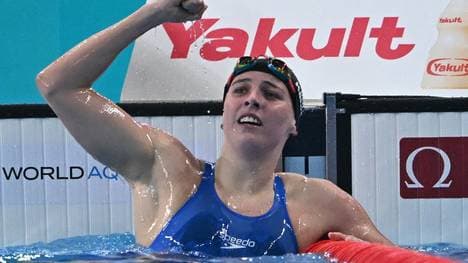 Angelina Köhler bejubelt ihren deutschen Rekord