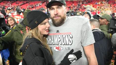 Taylor Swift und ihr Freund Travis Kelce