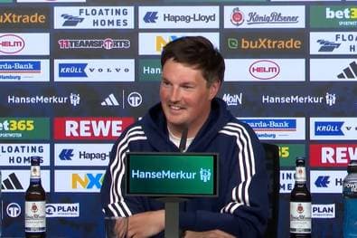 Plötzlich ist Kimmich Thema auf der HSV-Pressekonferenz