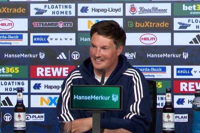 Plötzlich ist Kimmich Thema auf der HSV-Pressekonferenz