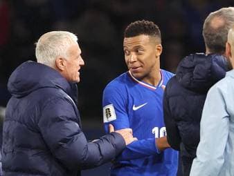 Didier Deschamps spricht auf der Pressekonferenz über die Verletzung von Kylian Mbappé und warum er nicht dabei ist