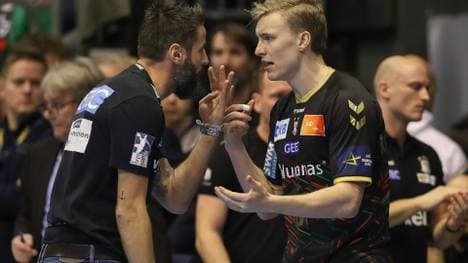 Ausgezeichnet: Kristjansson und Trainer Wiegert