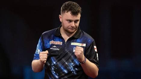 Josh Rock schlug Callum Rydz bei der Darts-WM mit 3:0