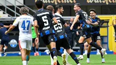 Hoffmeier bejubelt das 1:0