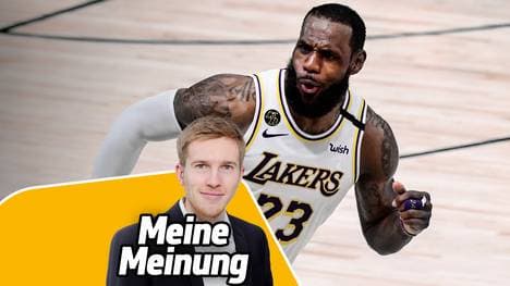 LeBron James gewann mit Miami, Cleveland und den Lakers insgesamt vier Titel