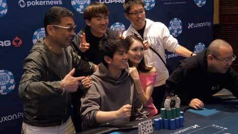 Masashi Oya lässt sich feiern