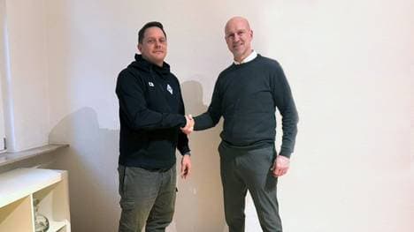 Marco Antwerpen (r.) übernimmt Waldhof Mannheim