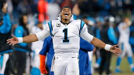 Cam Newton von den Carolina Panthers