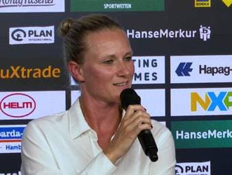 Kathleen Krüger wurde beim HSV als erste Sportvorständin in der Bundesliga offiziell vorgestellt. 