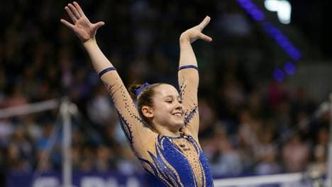 Marlene Gotthardt holte am Sonntag drei Medaillen