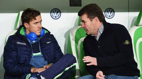 Max Kruse und Dieter Hecking