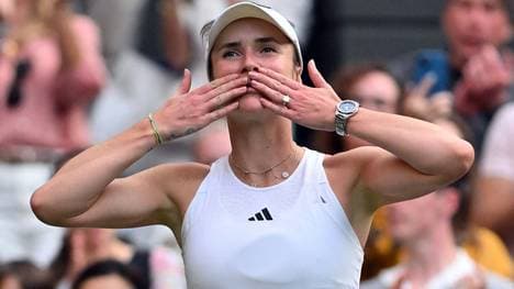 Switolina wurde emotional