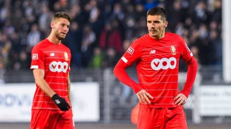 Standard Lüttich droht der Absturz in die Viertklassigkeit