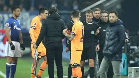 Linienrichter Robert Schröder verletzt sich ohne Fremdeinwirkung