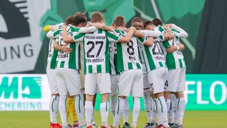 Der SC Preußen Münster ist in die 2. Liga aufgestiegen 