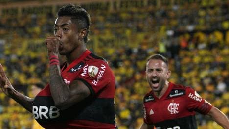 Flamengos Henrique (l.) spielte 2016/17 in Wolfsburg