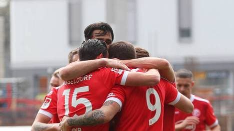 Fortuna Düsseldorf gewann 2:1 in Darmstadt
