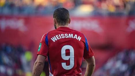 Weissman im Trikot von Granada