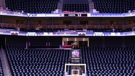 Das Chase Center soll zur Hälfte voll werden