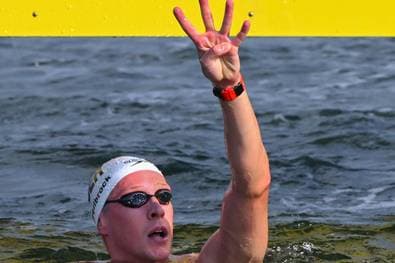 Besondere Auszeichnung für Wellbrock