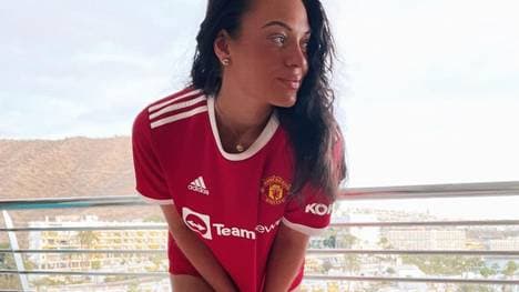 Das norwegische Model Ann Mari Olsen möchte Erling Haaland zu Manchester United locken