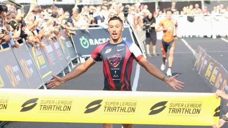 Vincent Luis siegt bei der Super League Triathlon in München