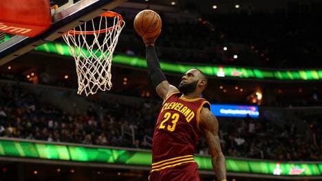LeBron James erzielte 27 Punkte für Cleveland